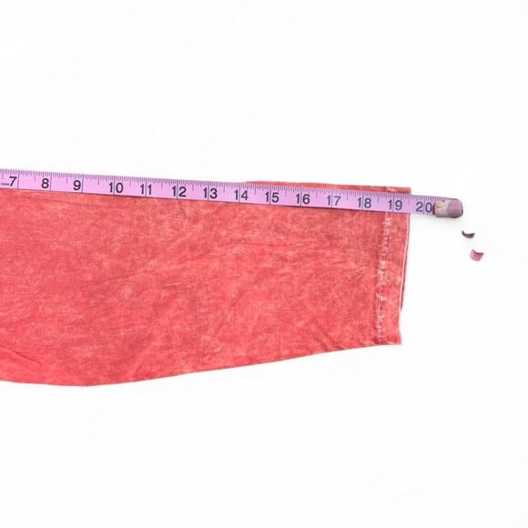 Y2k Early 2000’s Orange Quarter Sleeve Top - Picture 5 of 5